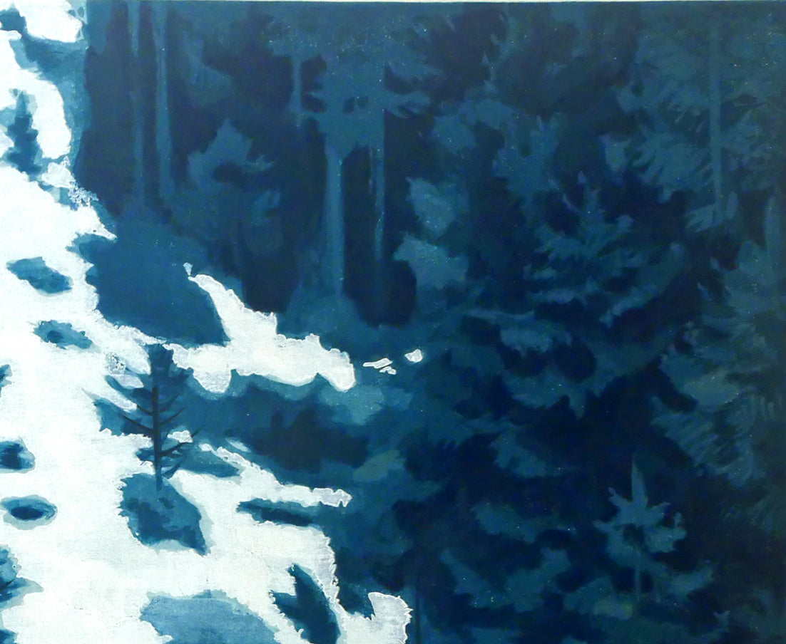 東山魁夷「雪の後」木版画 絵画買取・販売の小竹美術