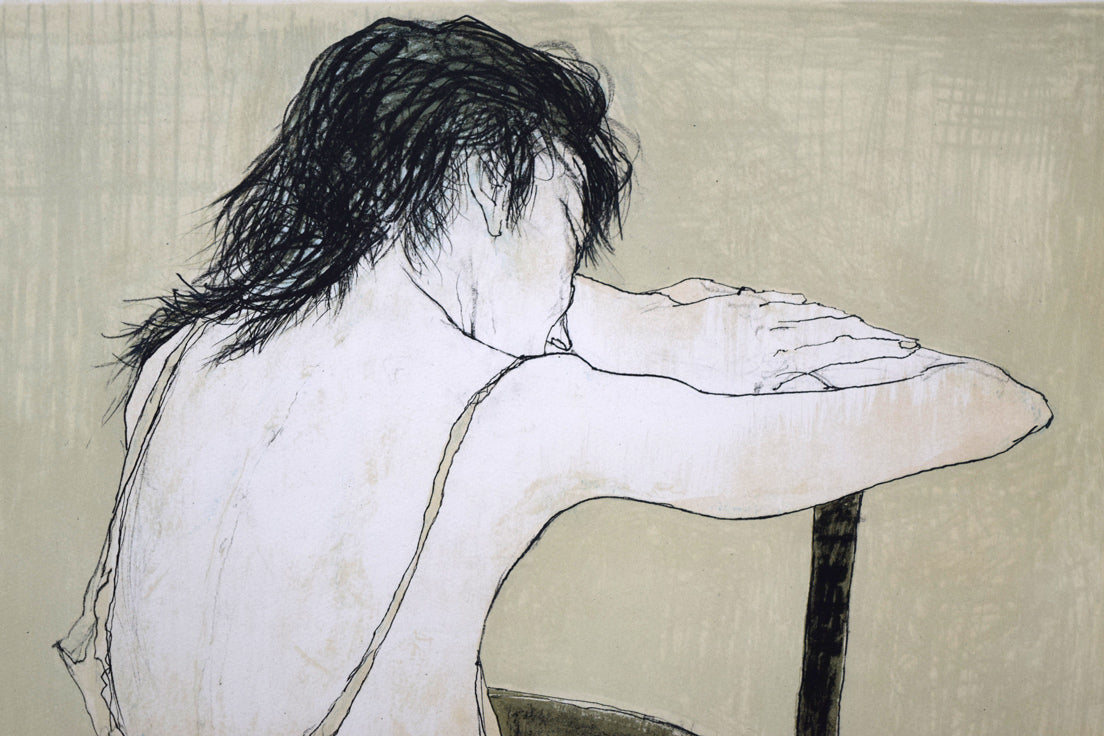 真作 WISH ジャン ジャンセン Jean Jansem ブルーリボン リトグラフ 15