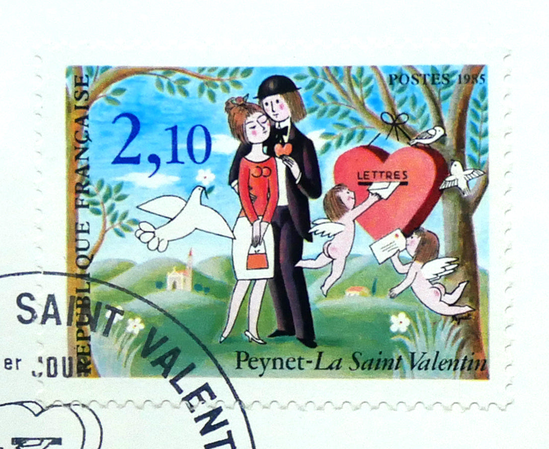 レイモン・ペイネ(Raymond Peynet)「内気な恋人」リトグラフ 絵画買取