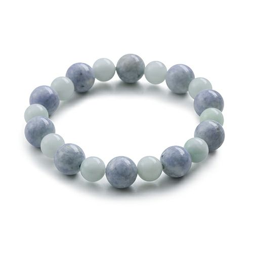 ブレスレット／紫・ラベンダー色ヒスイ | 糸魚川翡翠工房こたき