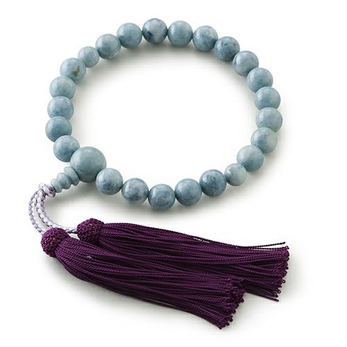 プレミアム・12mm玉・青空の青・艶美麗】（プレミアム青色ヒスイ