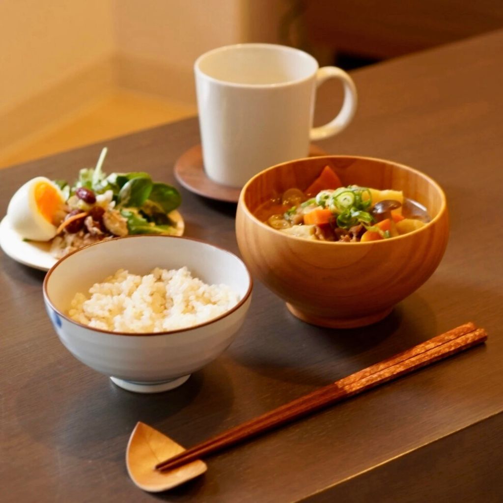 小田原 銘木椀 ケヤキ（大） – 漆器 高翆