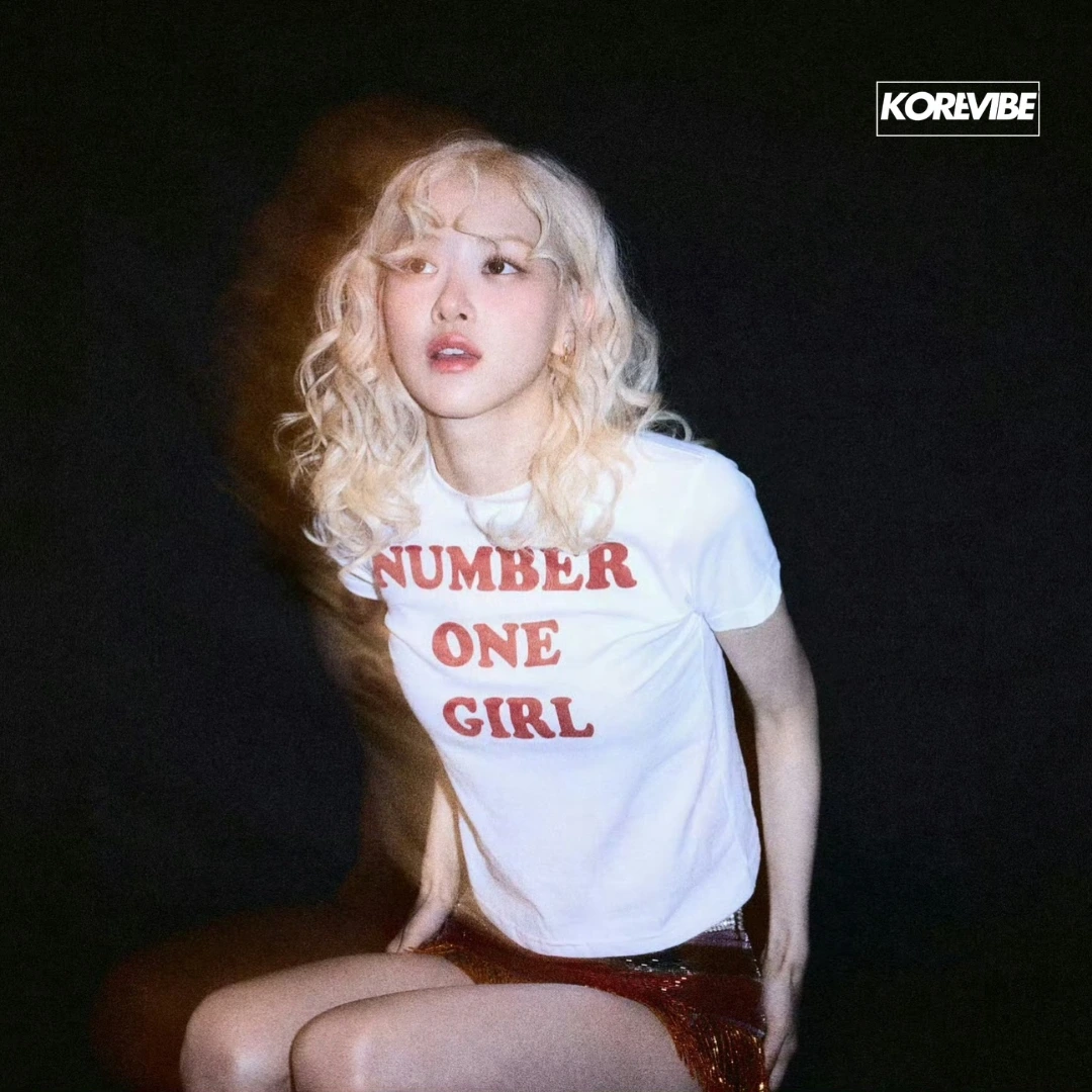 Rosé Number One Girl T-Shirt | BLACKPINK Rosé Inspired Supima