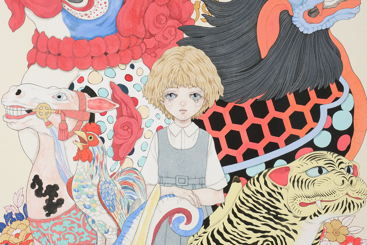 blessed scrum |永島千裕| Chihiro Nagashima| アートをもっと身近に