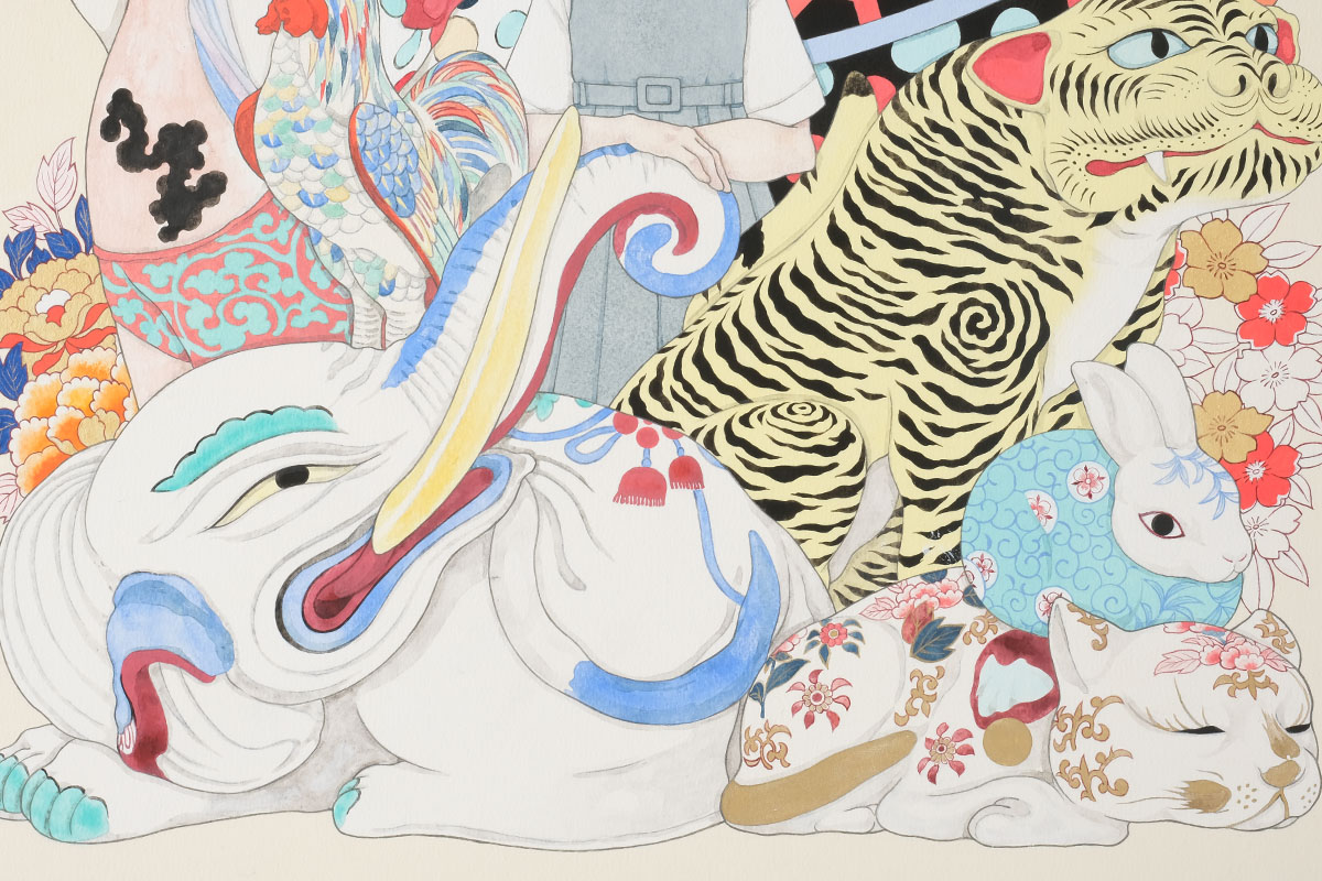 blessed scrum |永島千裕| Chihiro Nagashima| アートをもっと身近に