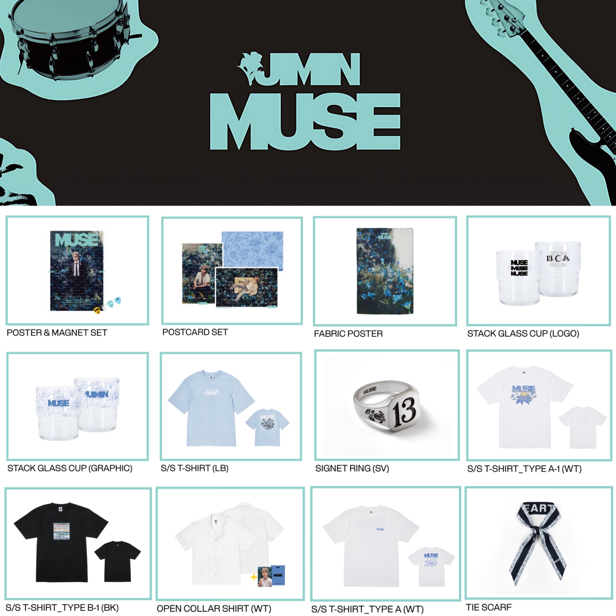 JIMIN - MUSE Smeraldo Garden Pop Up Store Official MD – K-STAR