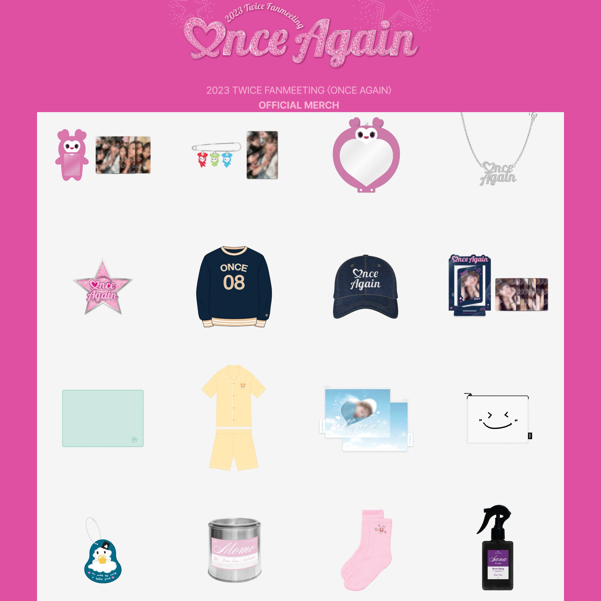 TWICE 2023 Fanmeeting Once Again Official MD – K-STAR