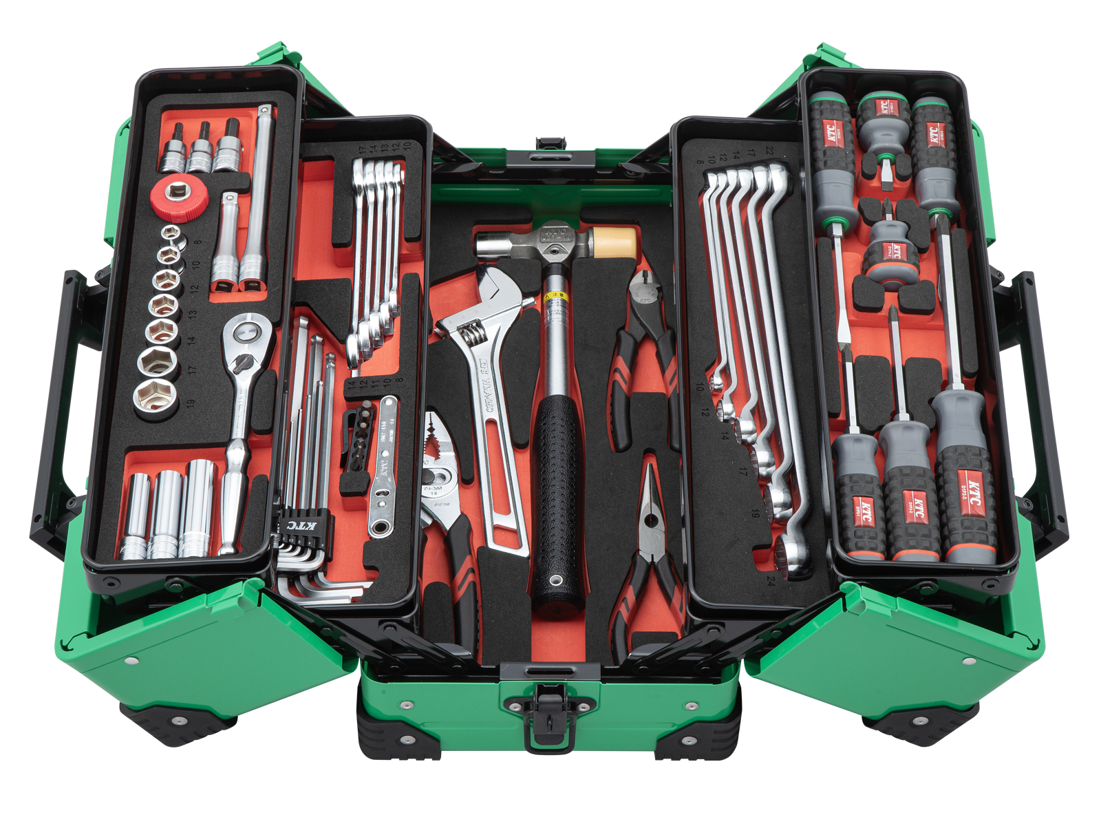 2024SKセール限定品】9.5sq.両開きメタルケースセット56点 | KTC