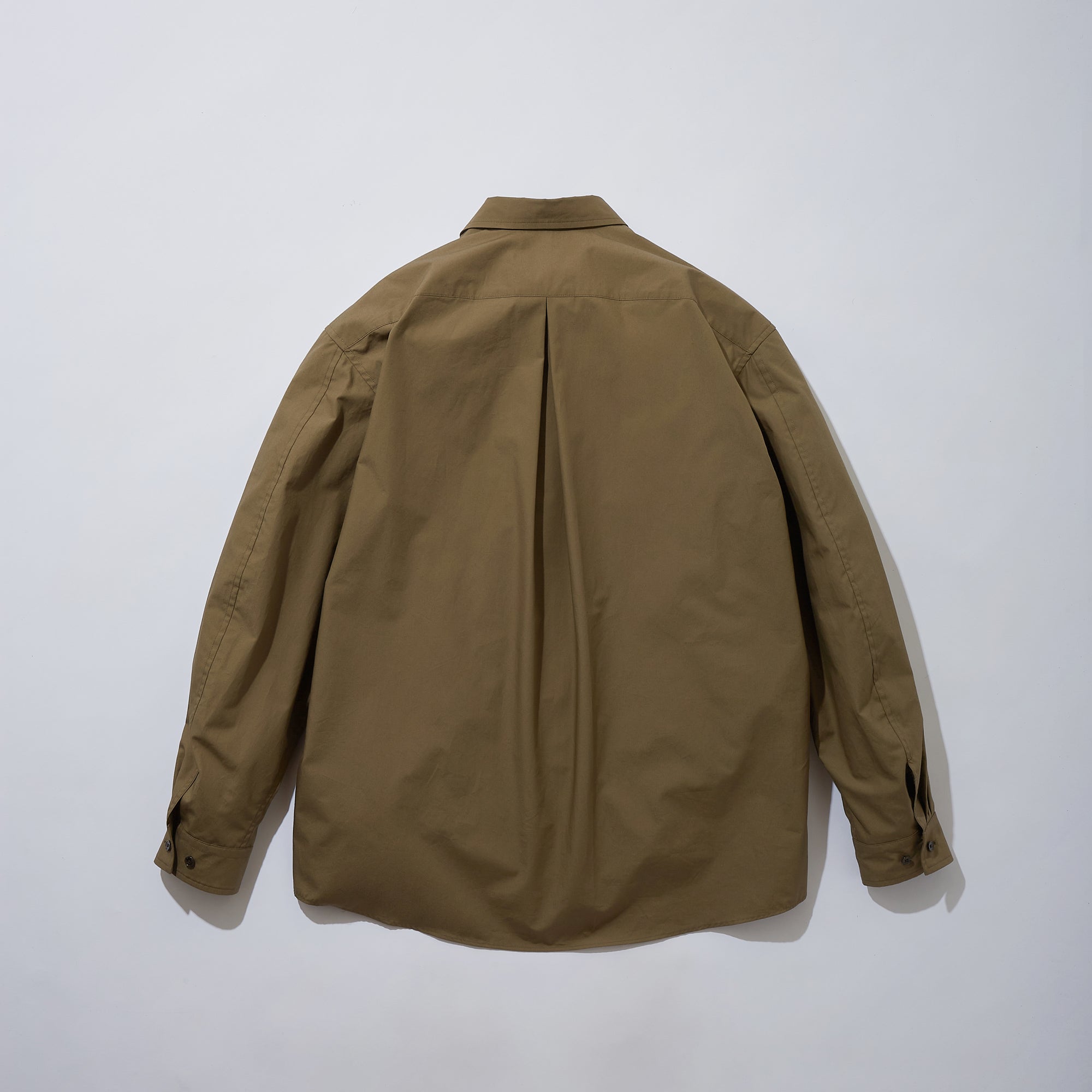 Cotton Poplin Zip-Up Shirt – KUON Tokyo