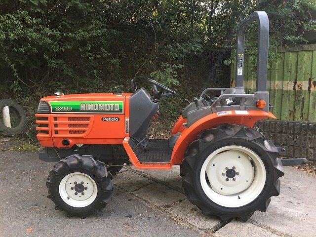 ヒノモト 中古トラクター CX180（クボタOEM商品） 新品ハンマーナイフ