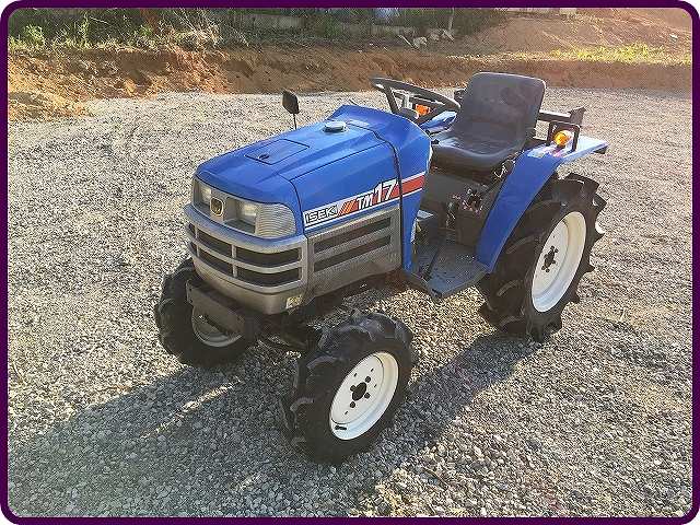 イセキ 中古トラクター TM17 新品ハンマーナイフモアMK135付 | 草刈機.com