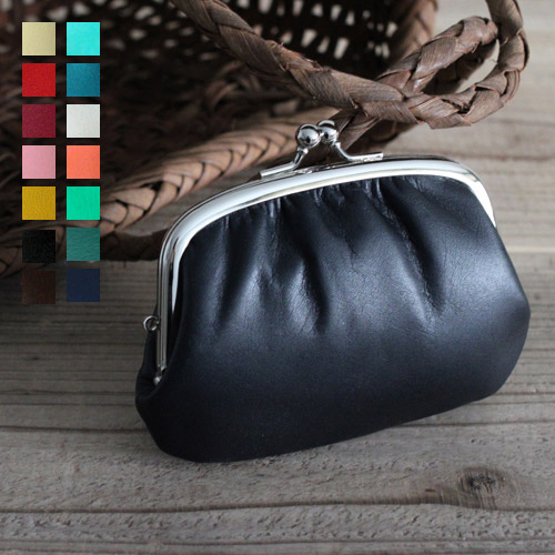 松野屋 牛革 親子がま口 | くらし舎 本店