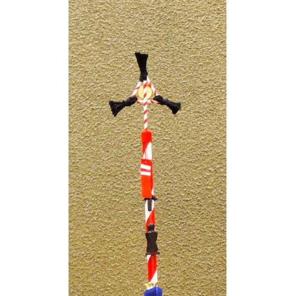 祇園祭ミニチュア山鉾 極上 鶏鉾 大 (木製・本塗り・本絹) | 小刀屋