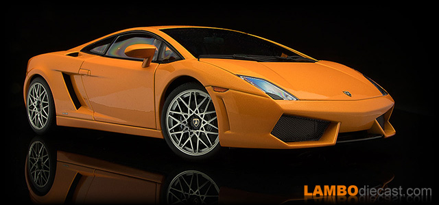 The 1/18 Lamborghini Gallardo LP560-4 from AUTOart, a review by