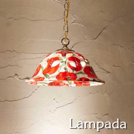 SR7338 スペイン・陶器ペンダントライト ￥40,700（税込） | Lampada
