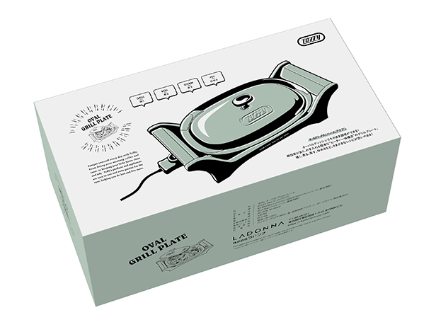 Toffy オーバルグリルプレート K-GP1 | 株式会社ラドンナ- LADONNA -