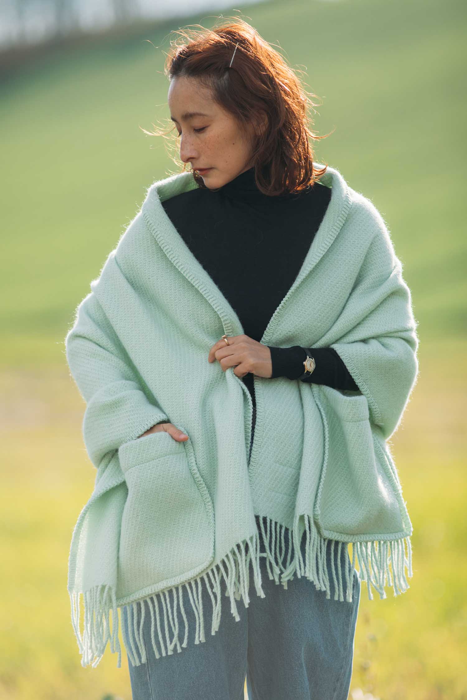 ポケットショールに、2024AW限定カラーが登場！ – LAPUAN KANKURIT