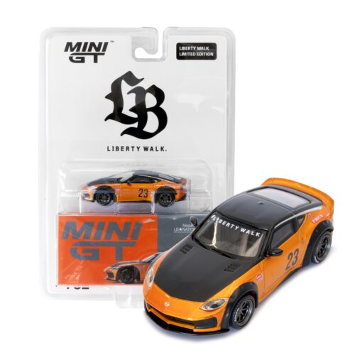 1/64 MINI GT Nissan Z LB NATION WORKS Orange Packaging - LB-ONLINE