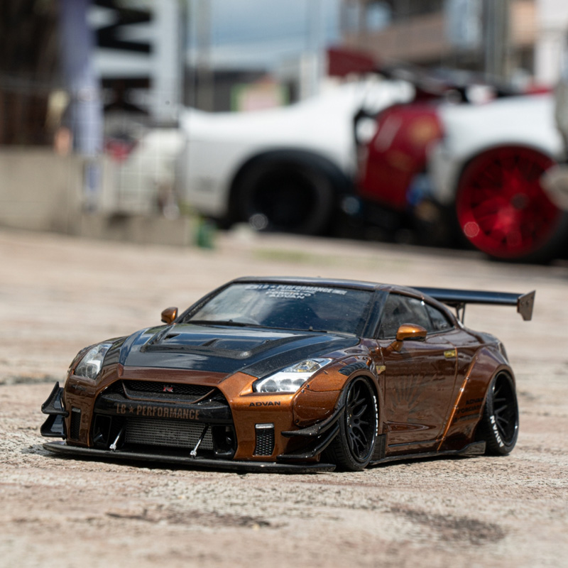 AOSHIMA Plastic model 1/24 LB-WORKS NISSAN GT-R R35 Type2 ver.1
