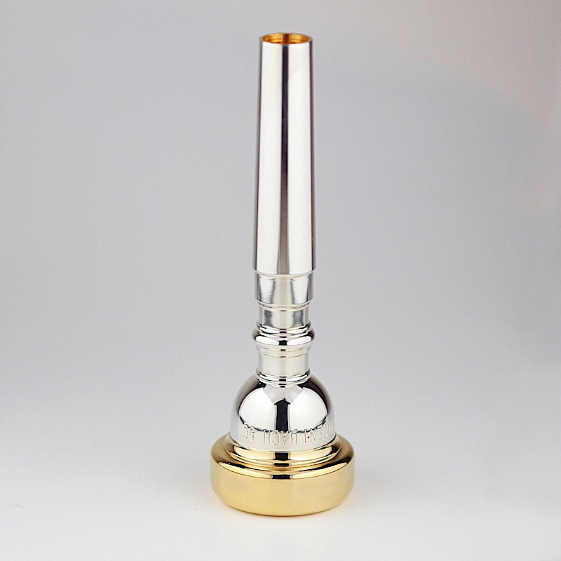 特注メッキ】バック / トランペット用マウスピース スタンダード