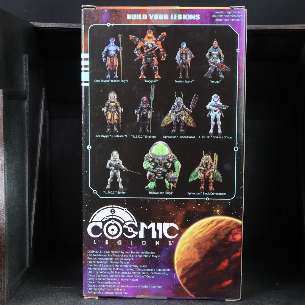 Four Horsemen Studios Cosmic Legions Sphexxian Block Commander