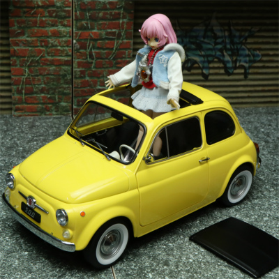 KK scale 1/12 Fiat 500F 1968 レビュー | レゴ箱 -LEGO BOX-