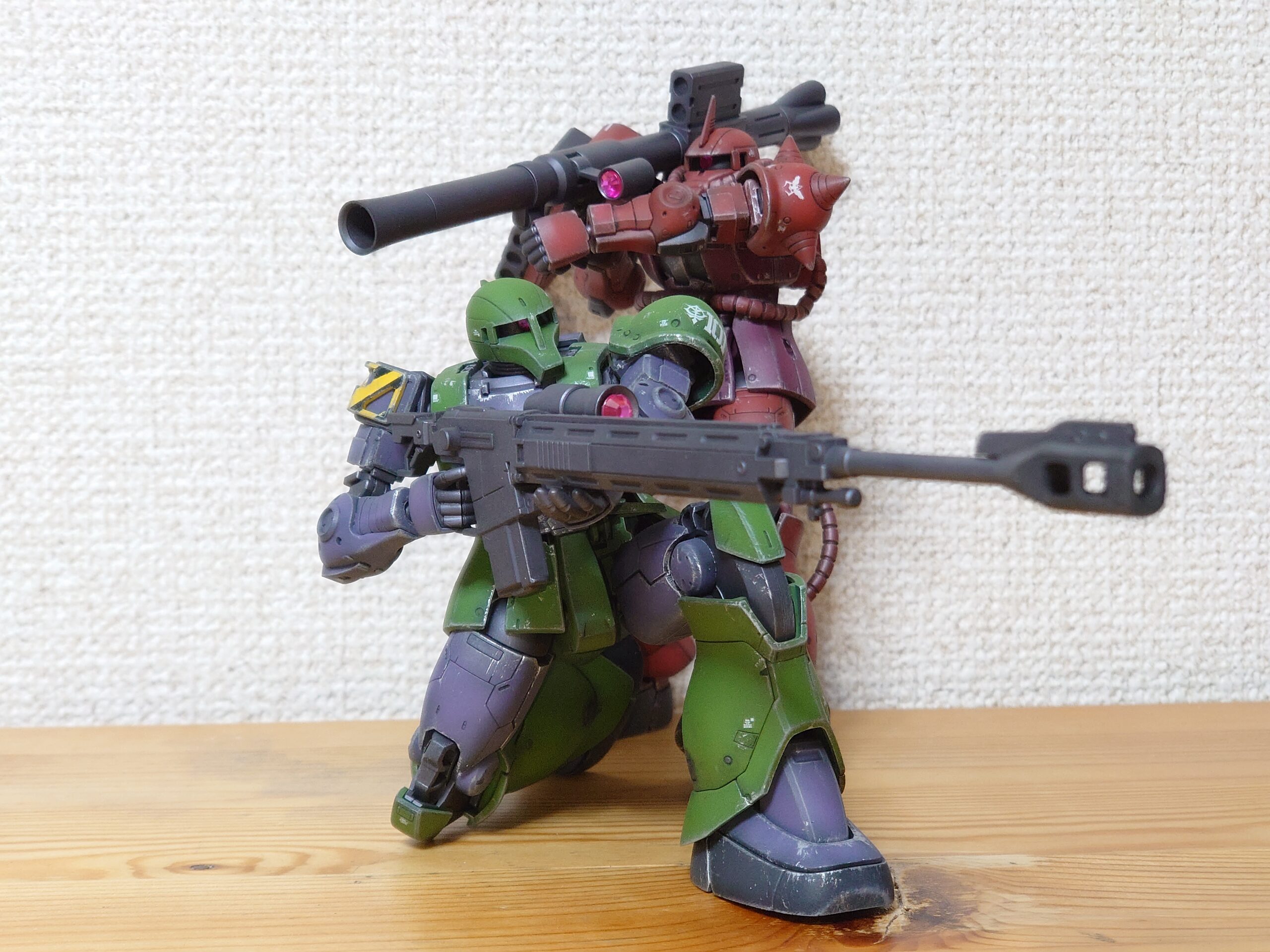 HG ザクI(オリジン版・デニム機) 製作記⑤(完成) | 模型大隊戦闘日誌