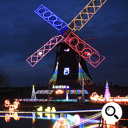 新モデル/1年間保証）LEDイルミネーション チューブライト（ロープ