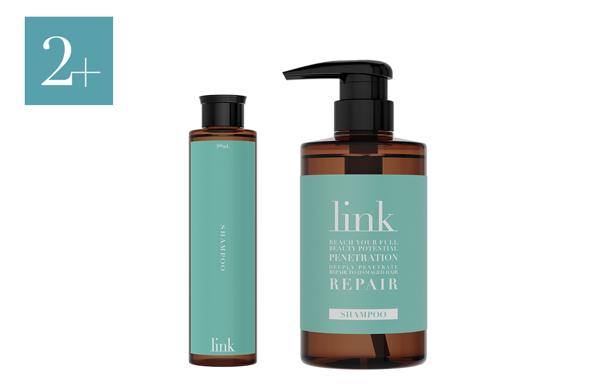 link SHAMPOO | PRODUCTS | 反応型パーソナルトリートメント link