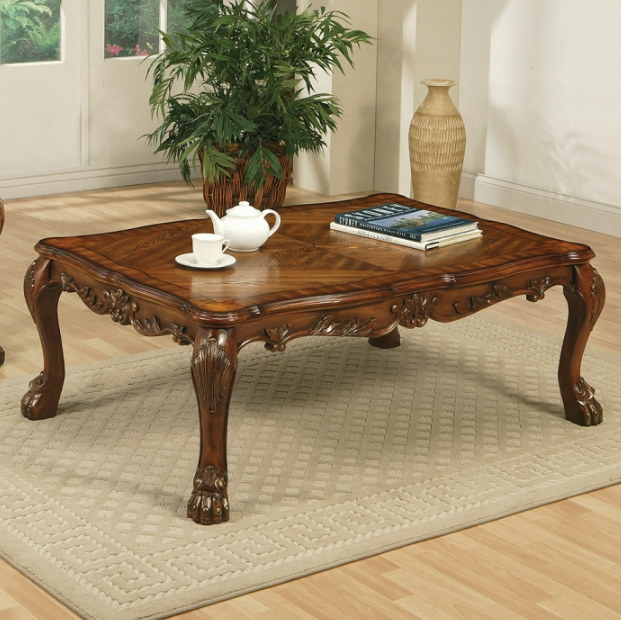 ACME Furniture Dresden Cherry Coffee Table | Wood's Furniture