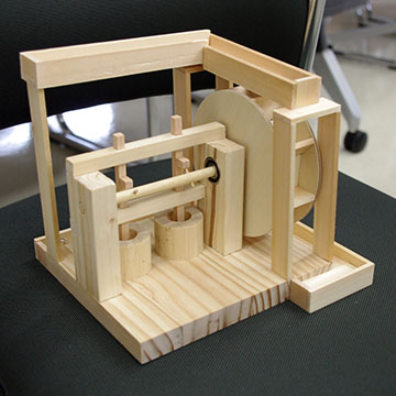 木工作品集 №196 水車