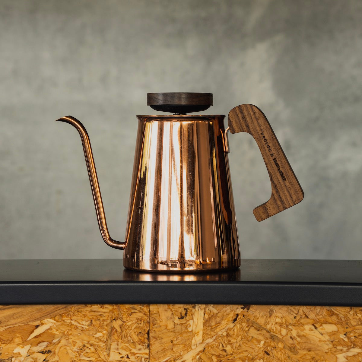 PROLOG x TARPtoTARP Wooden Wear for Coffee kettle.