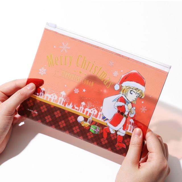 名探偵コナン』 クリスマスポストカード2枚セット（スライダーポーチ付