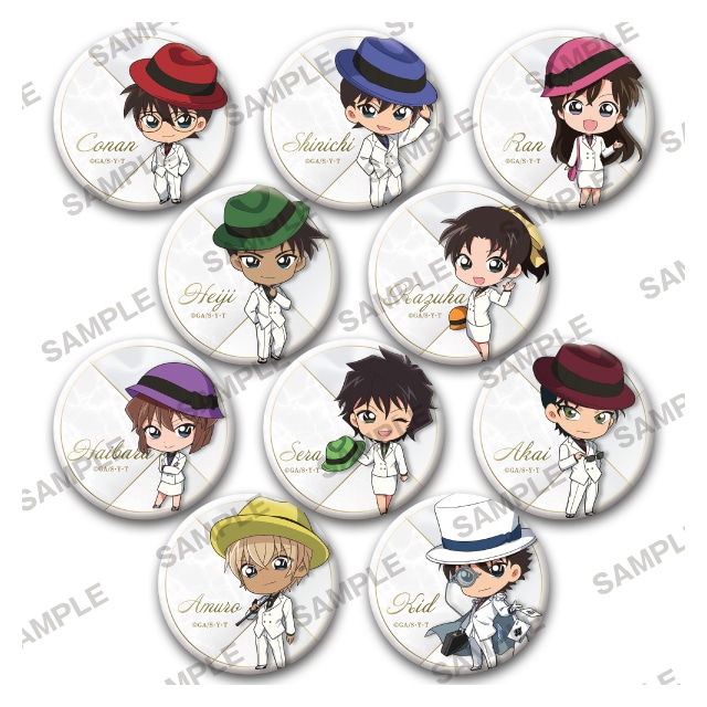 BOX】『名探偵コナン』にいてんご缶バッジコレクション オールドスーツ