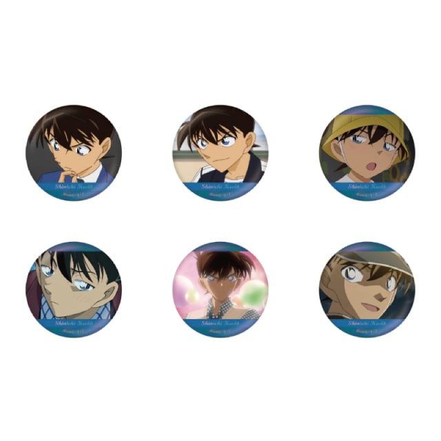 BOX】 『名探偵コナン』 場面写トレーディングホログラム缶バッジ 工藤