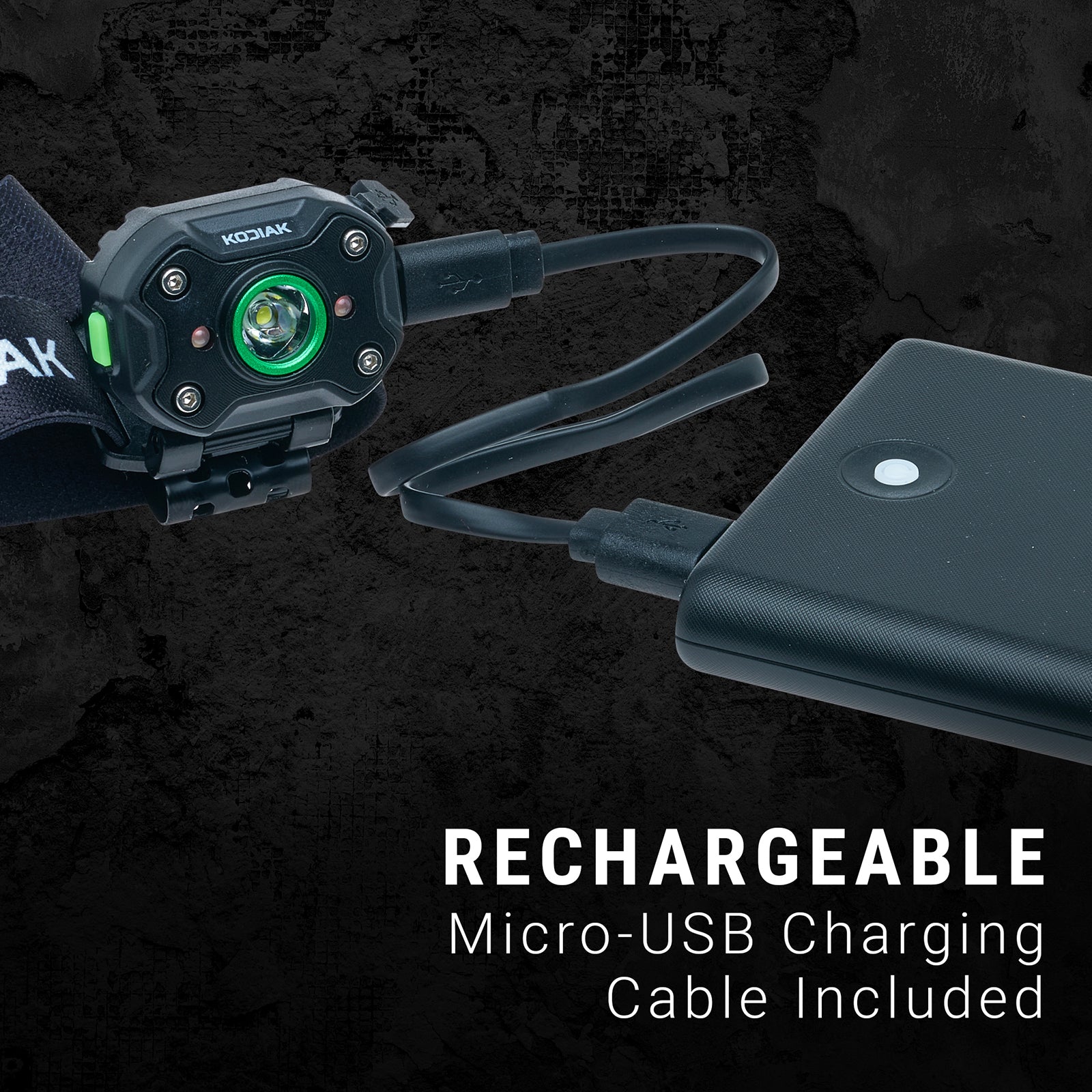 Kodiak® KIP® Rechargeable Micro Headlamp - LitezAll