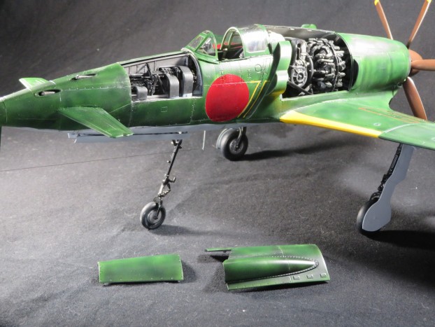 完成(造形村1/32震電製作記) : つれづれプラモ製作記