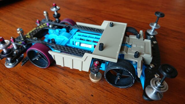 ミニ四駆】マンモスダンプなMSフレキ製作➁ : サブカル”ダディ