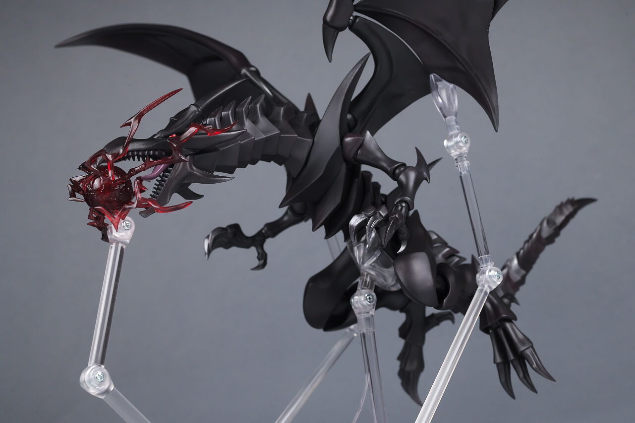 S.H.モンスターアーツ 真紅眼の黒竜 レビュー : はっちゃか