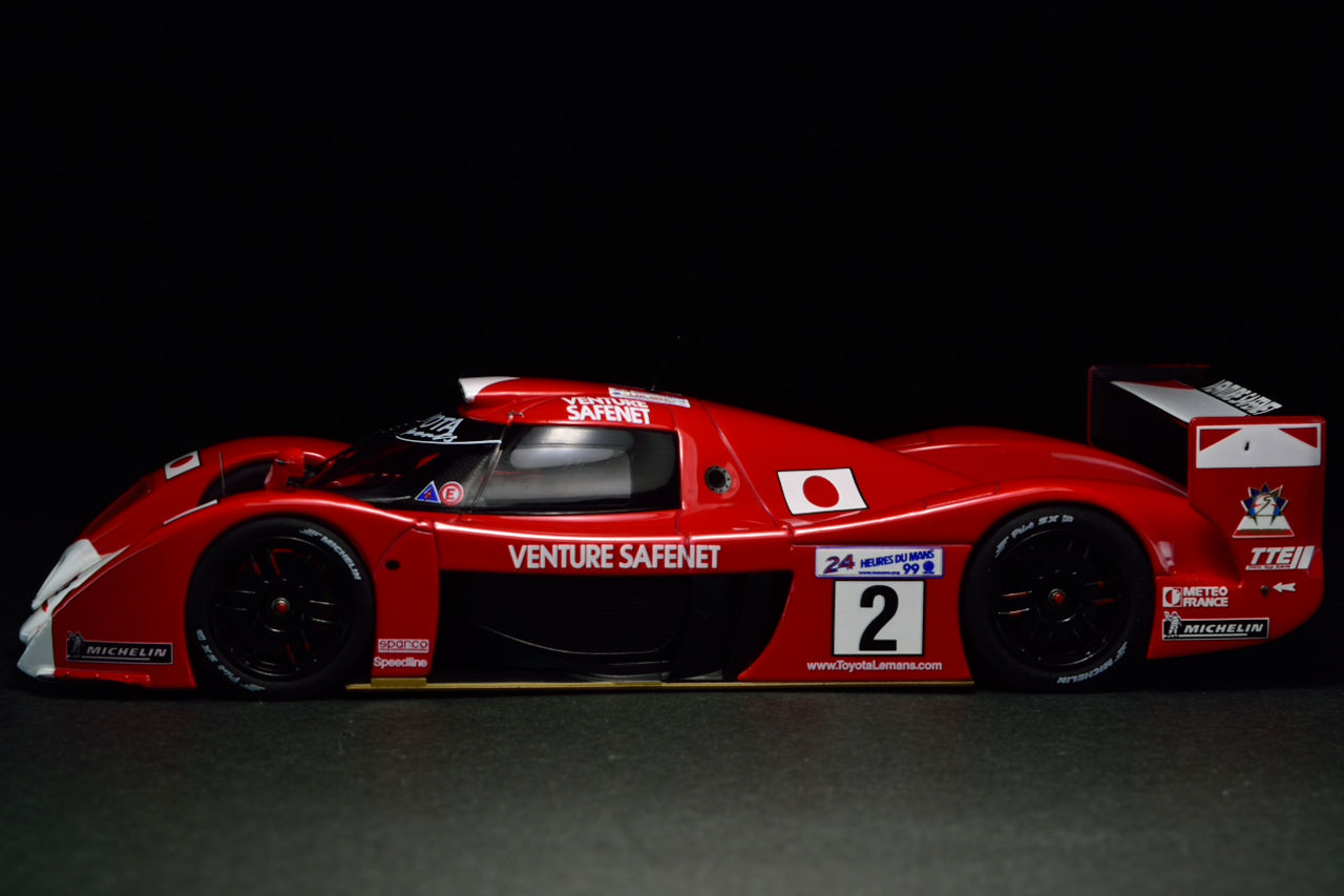 hpi & Spark 1/43 TOYOTA TS020 GT-One 1998、1999 Set : POKER FACE 4