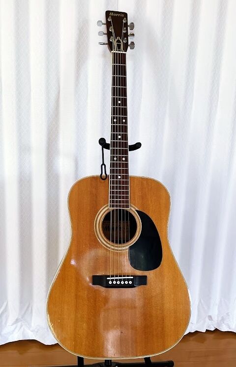 良く響く1973年のモーリスW25ビンテージギター : おっさんの徒然