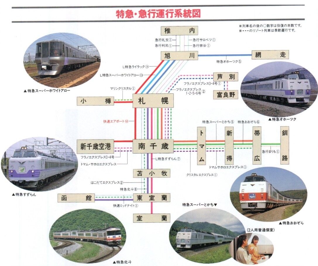 思い出のスナップ・781系 特急「ライラック」号 ～快速「エアポート