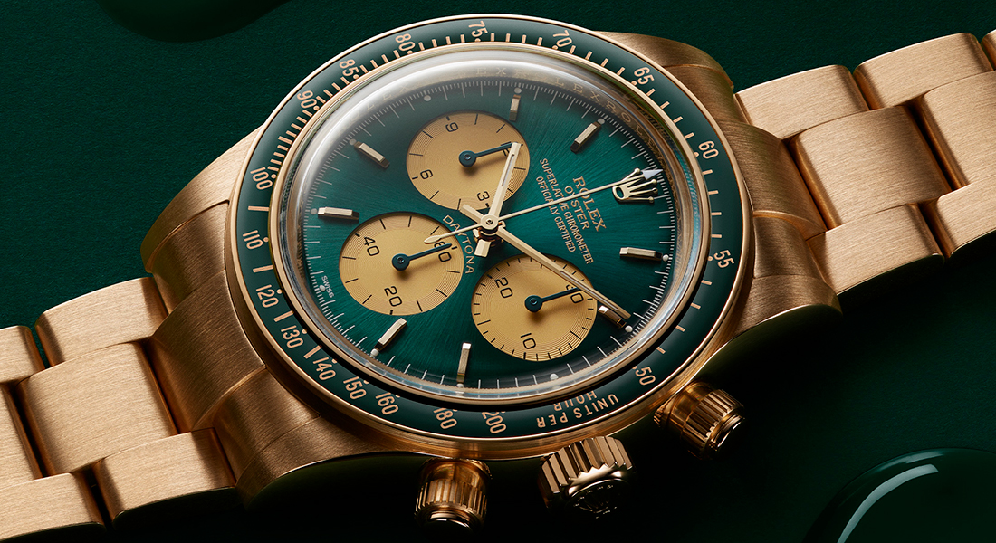 グリーン×イエローゴールドの高貴な交わり – Artisans De Genève