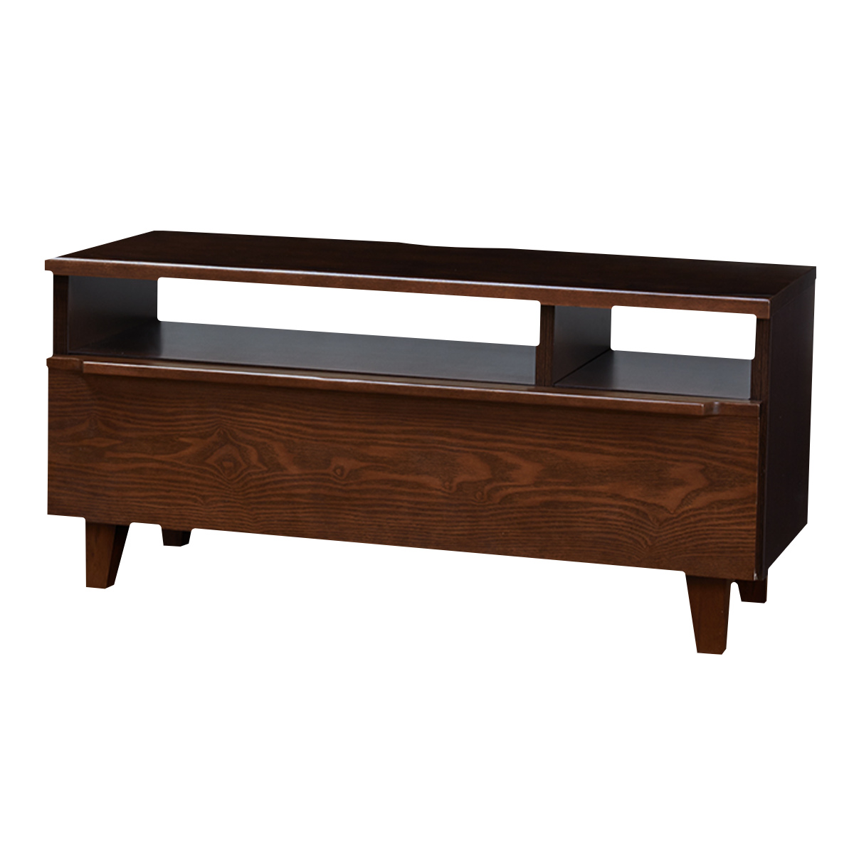 テレビ台 幅90cm ローボード 北欧風 突板仕上げ CROSS （ 開梱設置