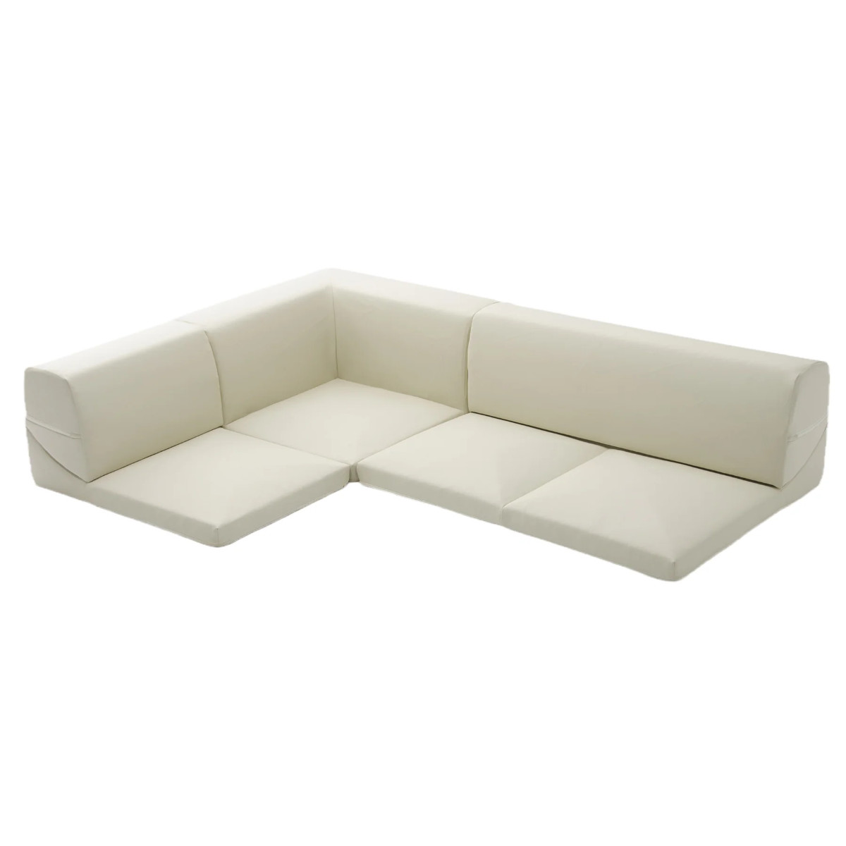 ソファ ローソファ コーナーソファー3点セット PVCレザー （ フロア