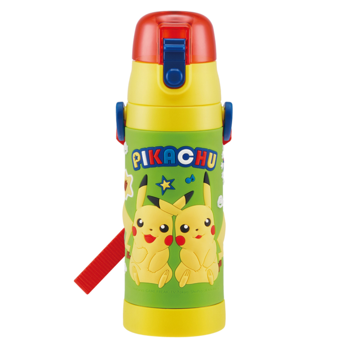 水筒 480ml 3Dロック付ダイレクトボトル ピカチュウ21 （ ポケモン 直