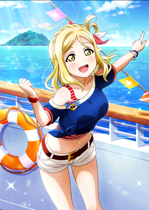 みんなへのラブ♡】小原鞠莉 | ラブライブ！スクフェス カードDB