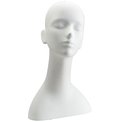 Amazon.co.jp: キイヤ マネキンヘッド ヘッドトルソー ホワイト FRP