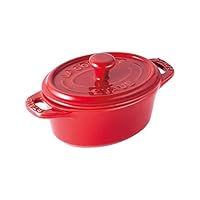 Amazon｜staub ストウブ 「 セラミック オーバル ミニココット ペア