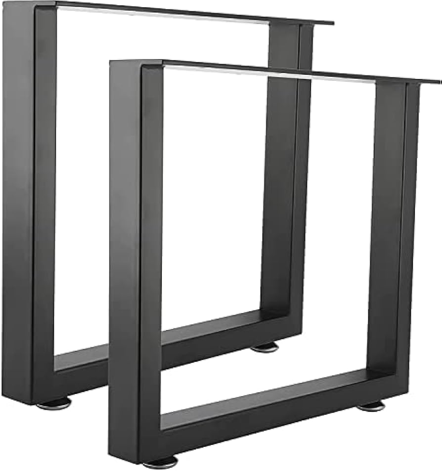 Amazon.co.jp: Homtone アイアン脚 高さ40cm 2脚セット 鉄脚 スクエア